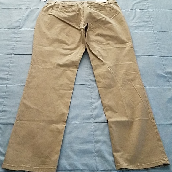 GLORIA VANDERBILT KHAKI PANTS SIZE 8 SHORT - Picture 6 of 7